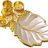 Pipal Leaf Puja Thali