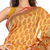 Maheswari Cotton Silk Block Print Saree