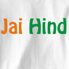 Jai Hind - Slogan Printed T - shirt for Men