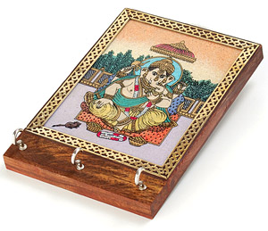 Real Gem Stone Key Holder