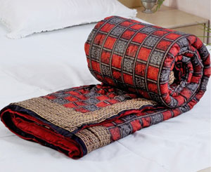Premium Jaipuri Razai with Traditional Hand Block Bagru Print