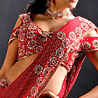 Red Bridal Saree in Georgette