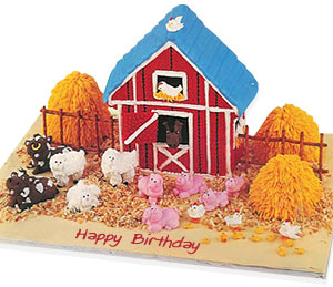 Farm House Cake