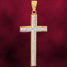 Jagdamba Cross Diamond Pendant