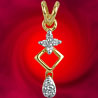 Asmi Diamond Gold Pendant