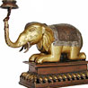 Fascinating Brass Elephant Candle Stand